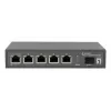 LevelOne GEP-0625 tinklo jungiklis Nevaldomas 2.5G Ethernet (100/1000/2500) Power over Ethernet (PoE) Juodas