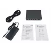 LevelOne GEP-0625 tinklo jungiklis Nevaldomas 2.5G Ethernet (100/1000/2500) Power over Ethernet (PoE) Juodas