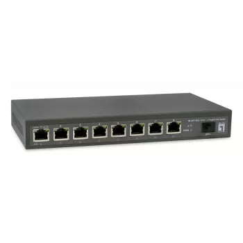 LevelOne GEP-0925 tinklo jungiklis Nevaldomas 2.5G Ethernet (100/1000/2500) Power over Ethernet (PoE) Juodas