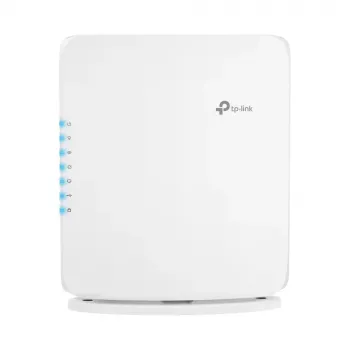 Belaidis maršrutizatorius TP‑Link Archer BE450 — Dviejų juostų (2,4/5 GHz), Wi‑Fi 7, Multi‑Gigabit Ethernet, 5x LAN, USB, baltas