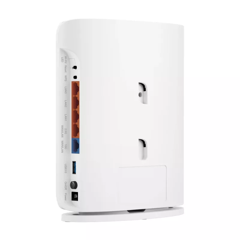 Belaidis maršrutizatorius TP‑Link Archer BE450 — Dviejų juostų (2,4/5 GHz), Wi‑Fi 7, Multi‑Gigabit Ethernet, 5x LAN, USB, baltas