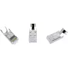 InLine RJ45 jungtis Cat.6A ekranuota 3 dalių juoda 10 vnt.