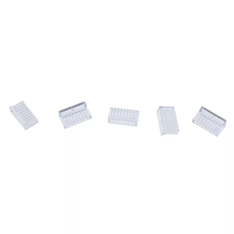 InLine RJ45 jungtis Cat.6A ekranuota 3 dalių juoda 10 vnt.