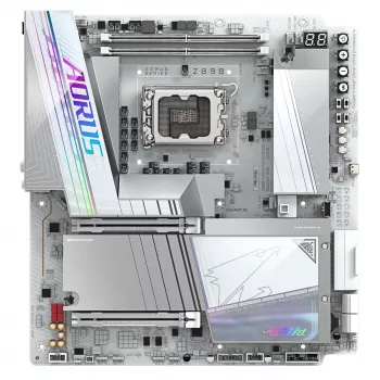 Motininė plokštė Gigabyte AORUS Z890 TACHYON ICE - Z890 mikroschemų rinkinys - LGA1851 - E-ATX