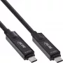 InLine 35799I USB 3.2 Gen 2 (3.1 Gen 2) laidas USB C 10 m juodas