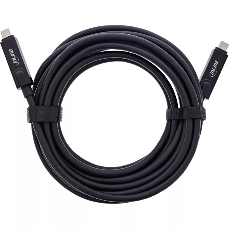 InLine 35799I USB 3.2 Gen 2 (3.1 Gen 2) laidas USB C 10 m juodas