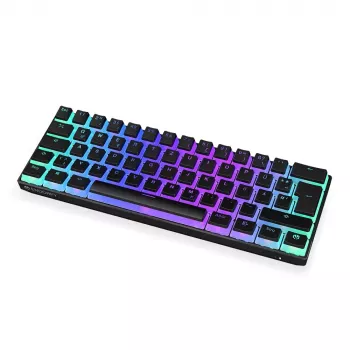 Gaming klaviatūra ENDORFY Thock Compact RF belaidė USB QWERTZ 61 klavišų RGB LED