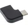 InLine USB 3.2 Gen.2 adapteris, USB-C kištukas / USB-C lizdas, kampuotas