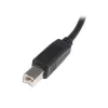 StarTech.com 5 m USB 2.0 A-B laidas (vyriški jungtys)