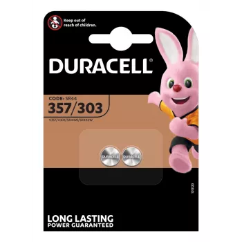 Duracell 303/357 Vienkartinė baterija SR44 Sidabro-oksido (S)