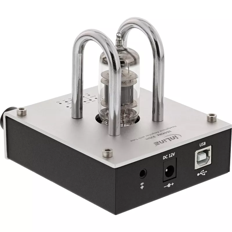 InLine AmpUSB, Hi-Res AUDIO HiFi DSD USB garso DAC su vakuuminiu lempiniu stiprintuvu