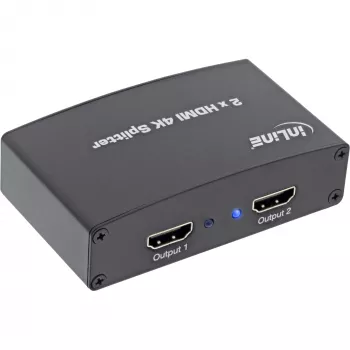 InLine HDMI skirstytuvas / kopijavimo įrenginys, 2 prievadai, 4K2K