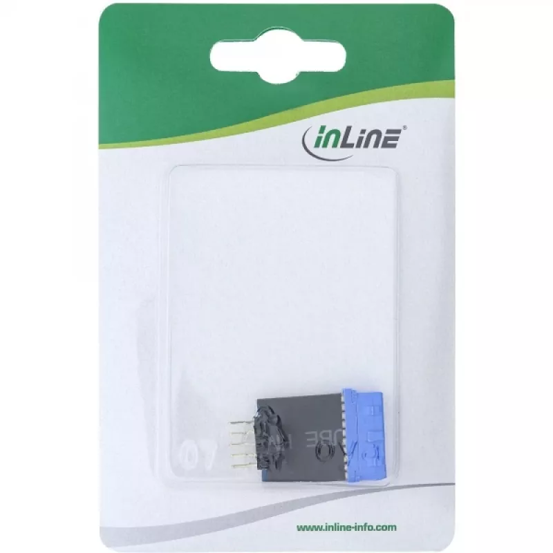 InLine USB 3.0 į 2.0 adapteris vidinis USB 3.0 19 kontaktų į USB 2.0 įrenginį