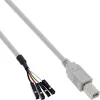 InLine USB 2.0 laidas vidinis USB B kištukas / antraštės jungtis, 0,40 m