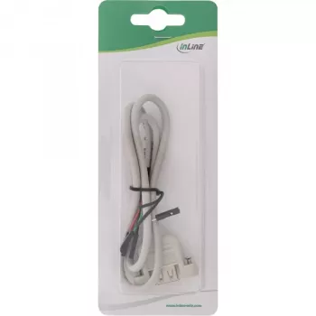 USB 2.0 adapterio laidas InLine 33440F 0,60 m USB A lizdas / vidinis header