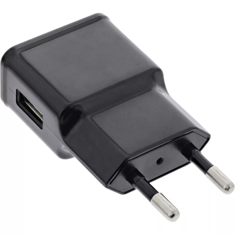 InLine USB maitinimo adapteris Single 31504S 100-240V į 5V/1.2A juodas