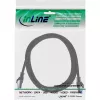 InLine 72614S tinklo kabelis, juodas, 1,5 m, Cat6a, S/FTP (S-STP)