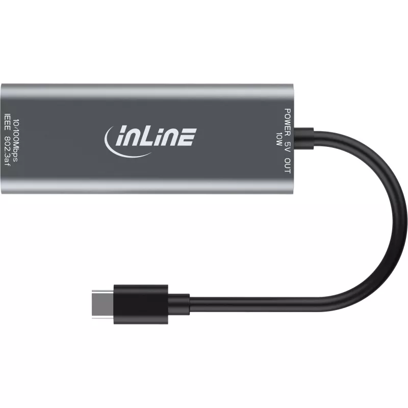 InLine 33380J USB-C į RJ-45 PoE adapteris