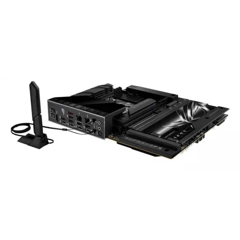 Motininė plokštė ASUS ROG CROSSHAIR X870E HERO BTF — AMD X870E, lizdas AM5, ATX, DDR5, M.2, Wi‑Fi 7