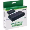 InLine 60604I USB-C perjungiklis su 4 prievadų USB šakotuvu