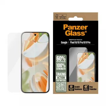 PanzerGlass ® Screen Protector Google Pixel 10 | 10 Pro 5G | 9 5G | 9 Pro 5G Classic Fit