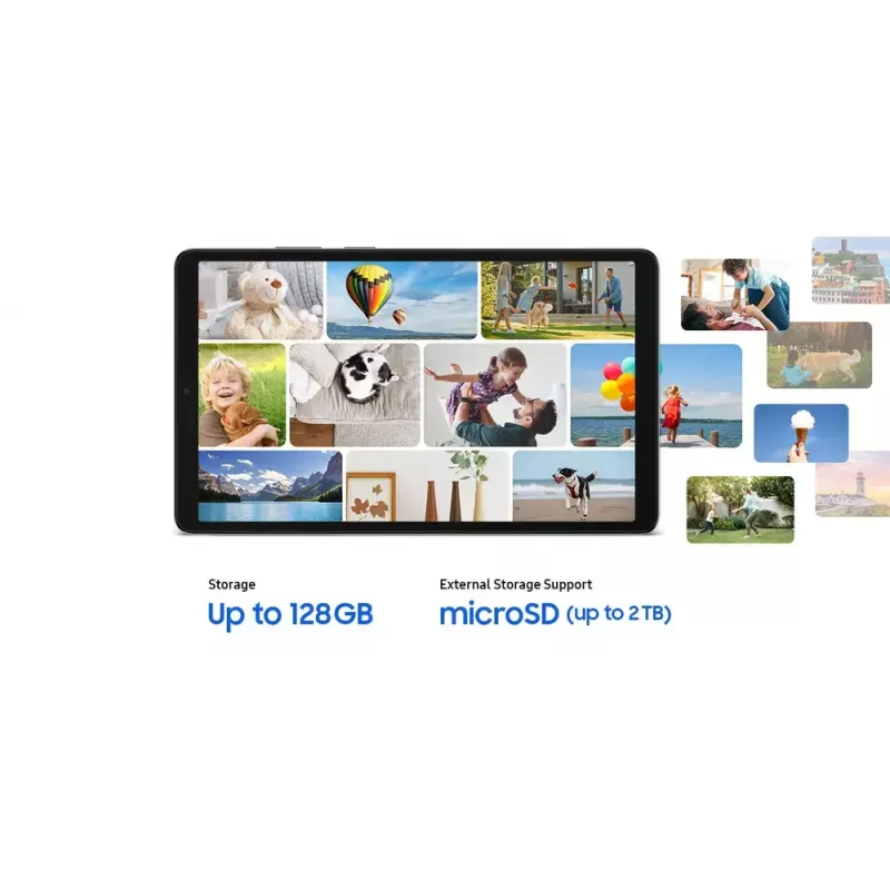 Planšetinis kompiuteris Samsung Galaxy Tab A11 LTE 8,7 col. 64GB 4GB RAM sidabrinis