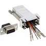 Adapteris InLine DB9 moteriškas / RJ45 8P8C moteriškas su metalizuotu korpusu 68889L