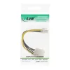 InLine pagrindinės plokštės maitinimo adapteris ATX 2.0/EPS 8pin / 12V ATX1.3 4pin 0.15m