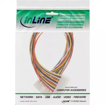 InLine ATX maitinimo laido ilginimas 24pin lizdas / 20+4pin kištukas 26629A