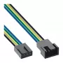 InLine ilginamasis ventiliatoriaus kabelis 4 pin Molex kištukas/lizdas 0,70 m