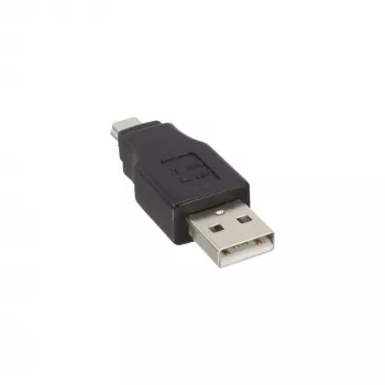 InLine adapteris USB 2.0 A tipo kištukas / Mini-USB 5 kontaktų kištukas 33441C
