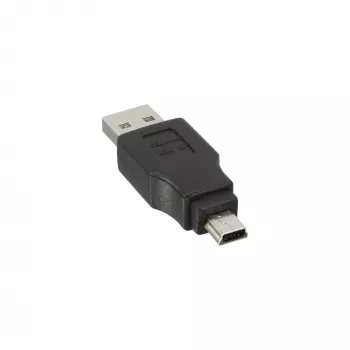 InLine adapteris USB 2.0 A tipo kištukas / Mini-USB 5 kontaktų kištukas 33441C