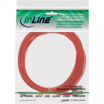 InLine Fiber Optic Duplex laidas LC/SC 50/125µm OM2 25m