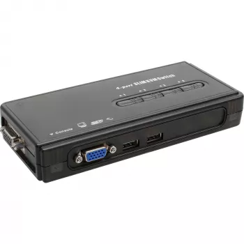 InLine 60614H KVM jungiklis 4 prievadai USB