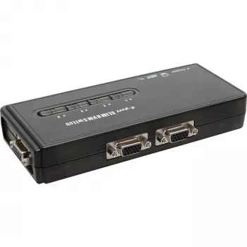 InLine 60614H KVM jungiklis 4 prievadai USB
