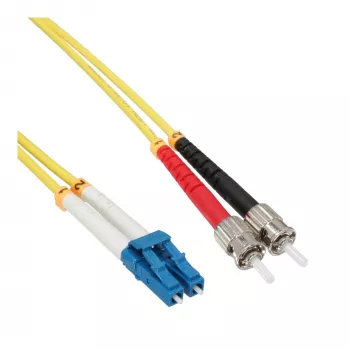InLine Fiber Optinis Dipleksinis Laidas LC/ST 9/125µm OS2 2m