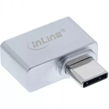 InLine USB-C pirštų atspaudų skaitytuvas, suderinamas su Windows Hello, 21mm x 22mm x 9mm