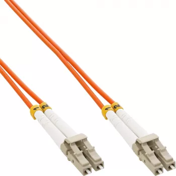 InLine 88522B šviesolaidinis dvigubas laidas LC/LC 50/125µm OM2 7m