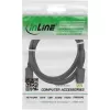 DisplayPort kabelis InLine 17155P 0,5 m auksuotas juodas
