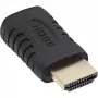 HDMI adapteris InLine 17691G HDMI A kištukas / Mini HDMI lizdas, auksuoti kontaktai