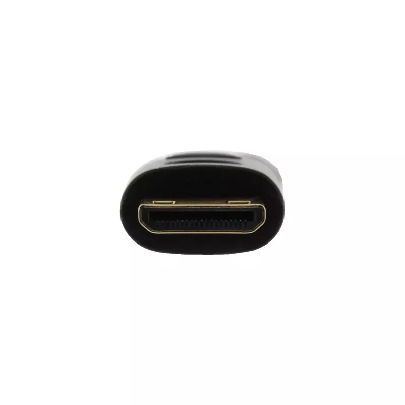 InLine High Speed HDMI laidas su Ethernet, AM/CM, itin plonas, juodas/auksinis, 1,5 m