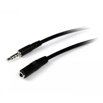 StarTech.com 2 m 3,5 mm 4 kontaktų TRRS ausinių prailginimo kabelis - M/F