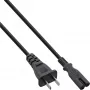 InLine maitinimo laidas su Kinijos kištuku į Euro8 IEC-C7, juodas, 1,8 m