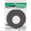 InLine Patch Laidas S/FTP PiMF Cat.6 250MHz varis halogenų neturintis juodas 15m