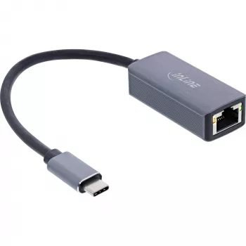 InLine USB 3.2 iki 2.5Gb eterneto adapterio laidas, USB-C į RJ45
