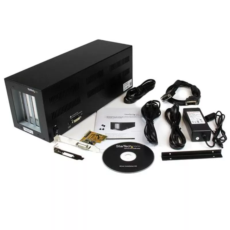 „StarTech.com“ PCI Express į 2 PCI ir 2 PCIe išplėtimo korpuso sistema – pilno ilgio