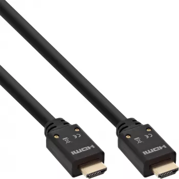 InLine HDMI Active laidas, HDMI-High Speed su Ethernet, M/M, 10 m