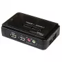 StarTech.com SV211KUSB 2 prievadų USB KVM jungiklio rinkinys su garsu ir kabeliais