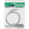 InLine šaltojo įrenginio ilginimo laidas, C13 / C14, pilkas, 0,3 m