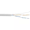 InLine Telefono montavimo kabelis 4 gyslos vientisas 2x2x0,6mm ekranuotas 100m